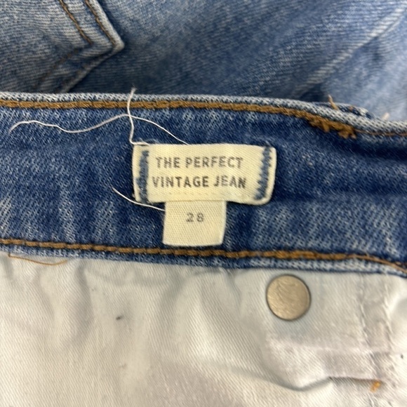 MADEWELL The Perfect Vintage Jeans Parnell Wash High Rise Tapered Mom size 28 - Picture 9 of 10